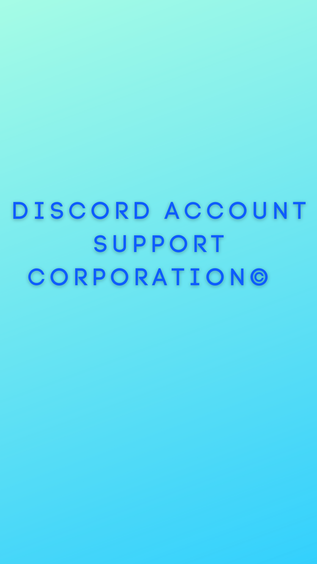 Discord Account Support Corporation©️| FAQ Page