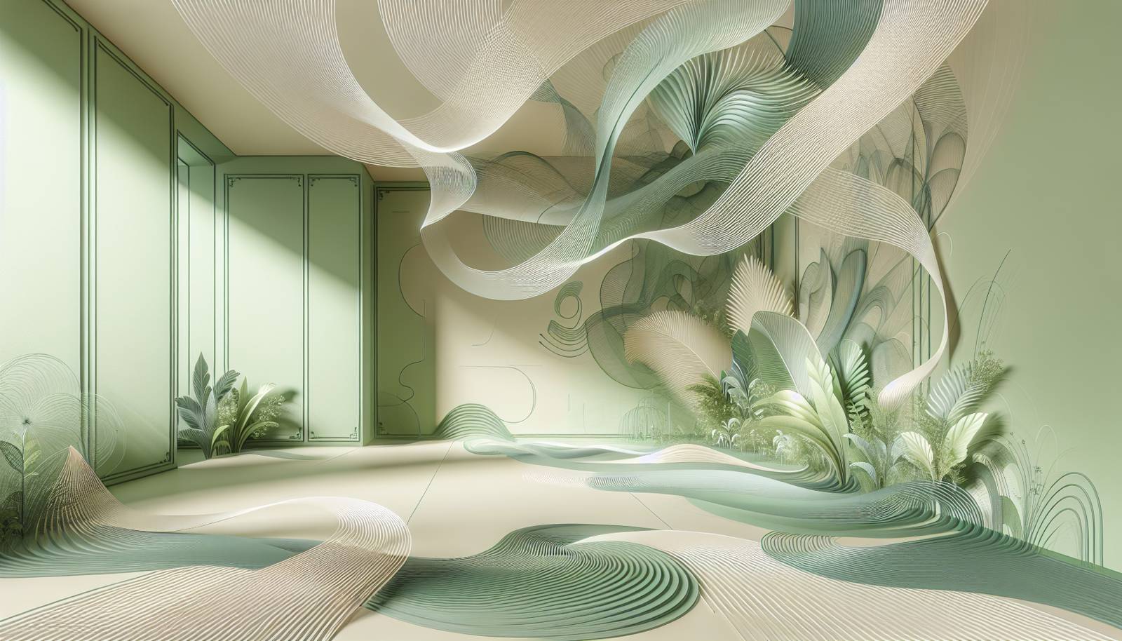 Indoor Plant Acoustic Environment Enhancement