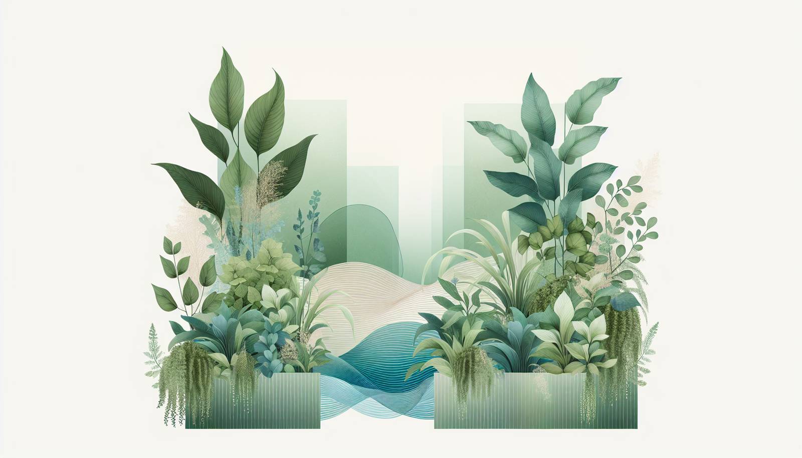 Integrating Indoor Plants with Vertical Aquaponics Systems