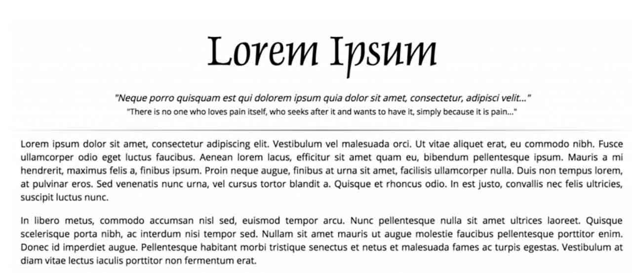 Lorem Ipsum