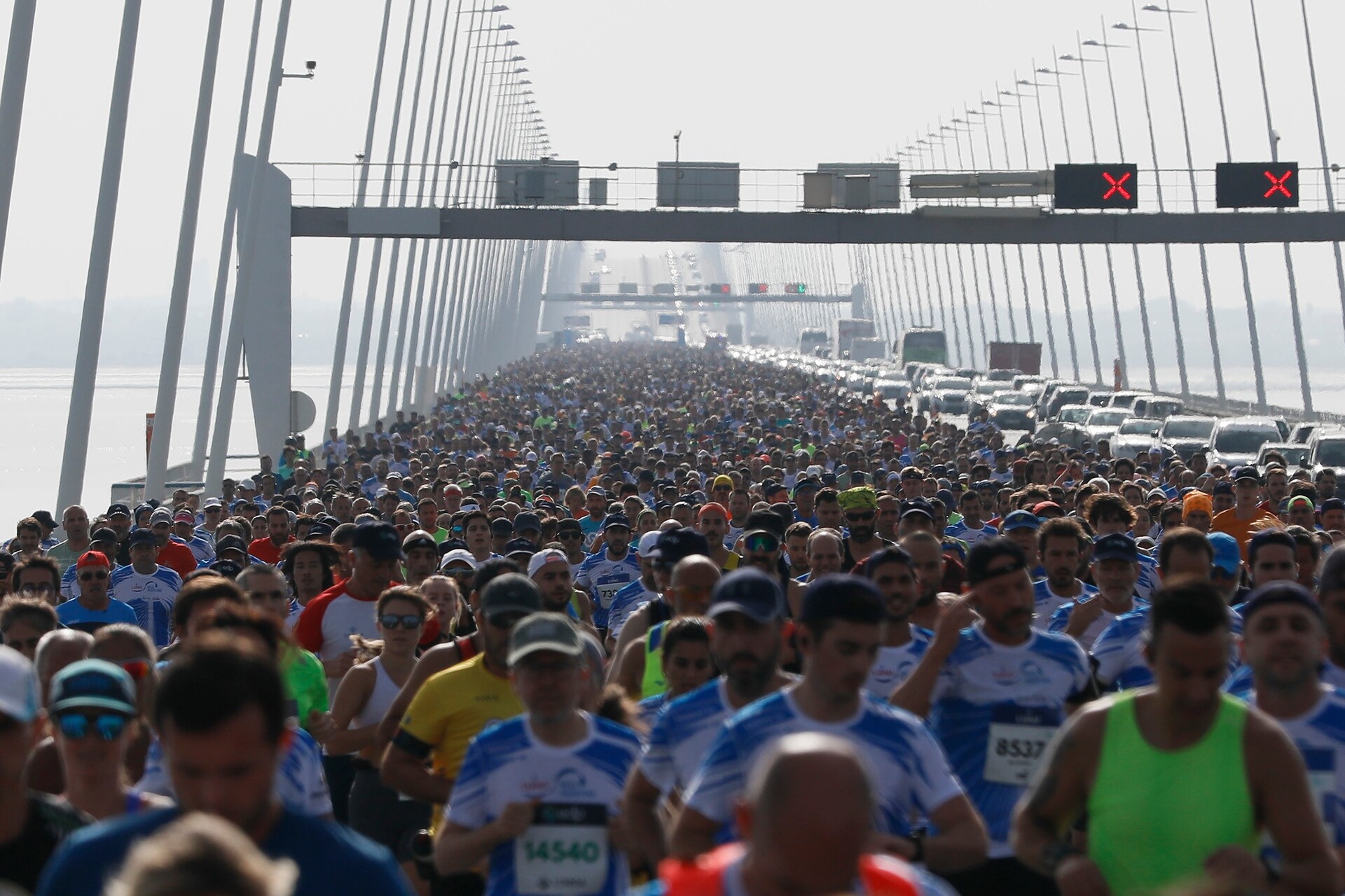 Hyundai Half Marathon - The start line