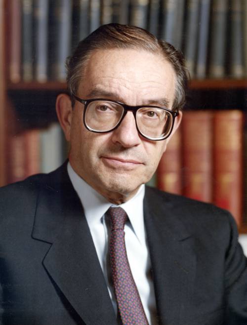 What book did Alan Greenspan author about his experiences?
