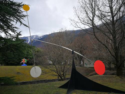 What inspired Alexander Calder to create mobiles?