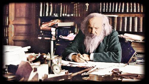 When did Dmitri Mendeleev create his periodic table?