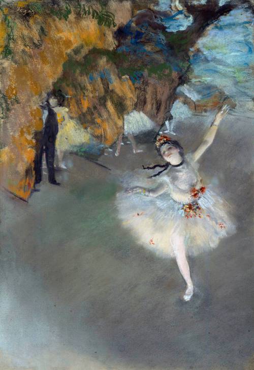 How did Edgar Degas's background influence his art?