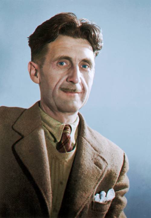 How did George Orwell die?