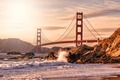Is the Golden Gate Bridge the longest suspension bridge in the US? 