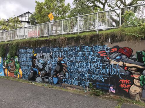 Influence of Graffiti Typography on Street Communication