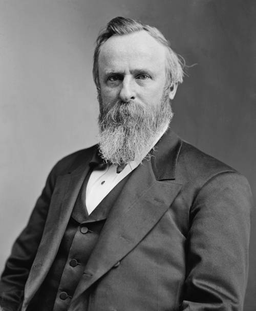 What educational initiatives did Rutherford B. Hayes support?