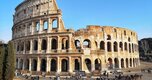 What shape is the Colosseum?