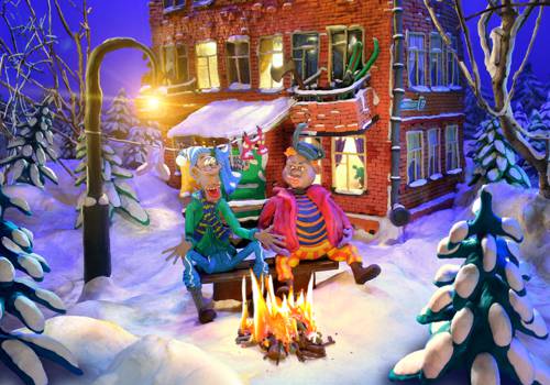 What is claymation in stop-motion animation?