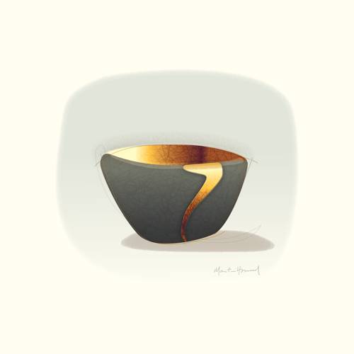 What is the history behind the development of Kintsugi?