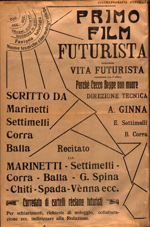 The Influence of Futurism on Film Aesthetics