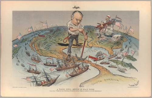 What is a satirical cartoon?
